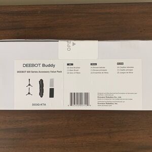 Deebot 600 Series robotic vacuum accessory value pack